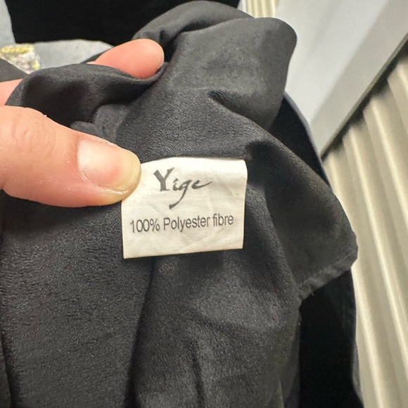 Vintage 80’s Pleated Black Women's A-line Skirt - Picture 5 of 5